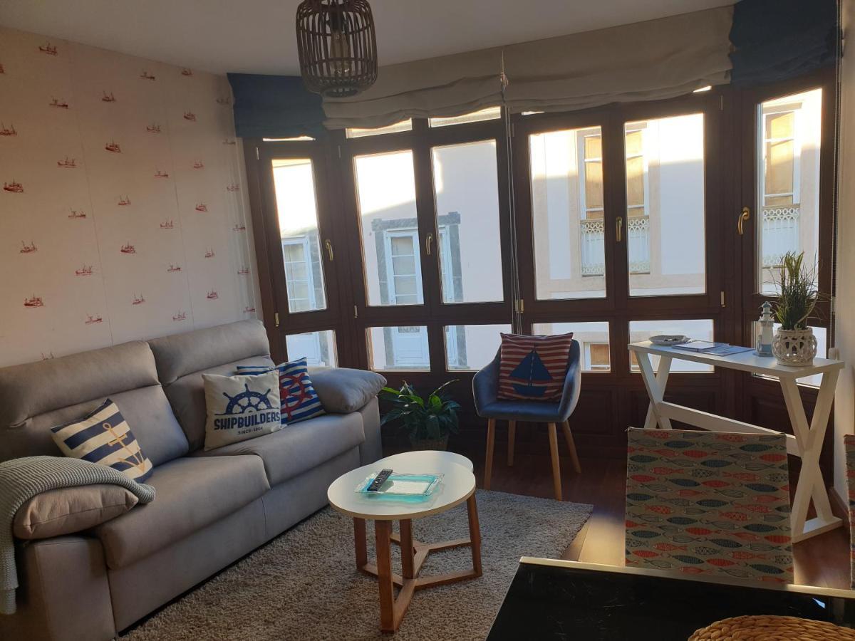 Apartamento Cine Colon 2 Ribadeo Buitenkant foto